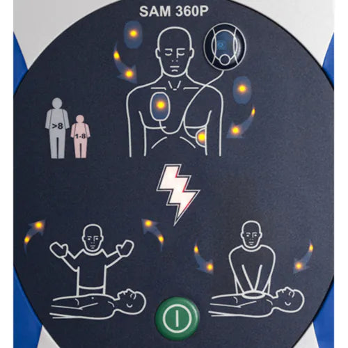 HeartSine Samaritan 360P fully automatic AED