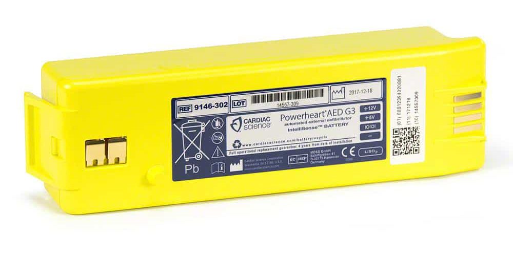 Cardiac Science Powerheart G3 Plus battery